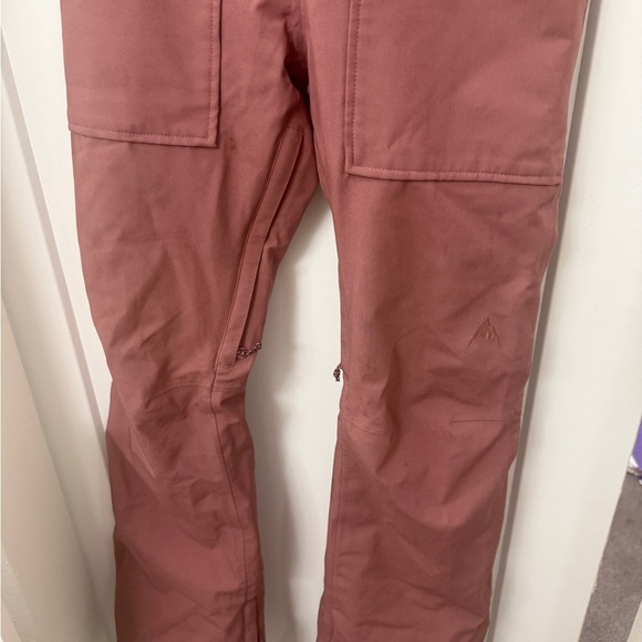 Burton Women's Burton Avalon Bib Softshell in Rose Brown Size XS - Picture 13 of 15